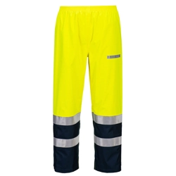 vendita online Pantalone leggero rain+ hi-vis arco elettrico Abbigliamento ignifugo e antincendio Portwest