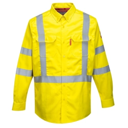 vendita online Camicia hi-vis fr bizflame 88/12 fr Abbigliamento ignifugo e antincendio Portwest