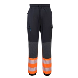 vendita online Pw3 pantalone jogger hi-vis flexi classe 1 Pantaloni Alta visibilità Portwest