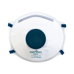 vendita online Mascherina ffp2 dolomia con valvola Protezione vie respiratorie Portwest
