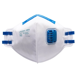 vendita online Mascherina ffp2 pieghevole con valvola (pk20) Protezione vie respiratorie Portwest