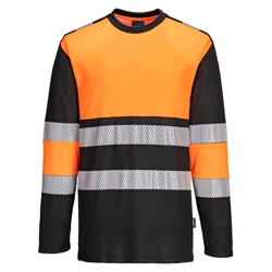 vendita online Pw3 t-shirt hi-vis classe 1 m/l Felpe e Maglie Altà visibilità Portwest