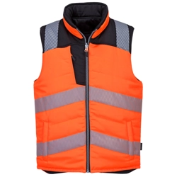 vendita online Pw3 gilet imbottito reversibile hi-vis Giacche Alta visibilità Portwest