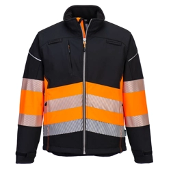 vendita online Giacca softshell pw3 hi-vis classe 1 Giacche Alta visibilità Portwest