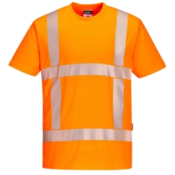 vendita online T-shirt pw3 hi-vis manica corta Felpe e Maglie Altà visibilità Portwest