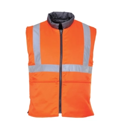 vendita online Gilet imbottito reversibile hi-vis Giacche Alta visibilità Portwest