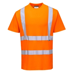 vendita online T-shirt cotton comfort hi-vis Felpe e Maglie Altà visibilità Portwest