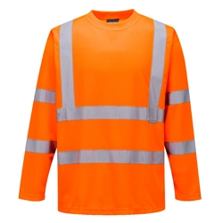 vendita online T-shirt maniche lunghe hi-vis Felpe e Maglie Altà visibilità Portwest