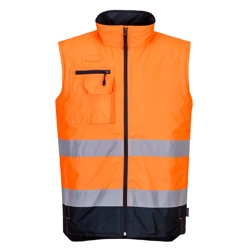 vendita online Gilet imbottito bicolore hi-vis Giacche Alta visibilità Portwest