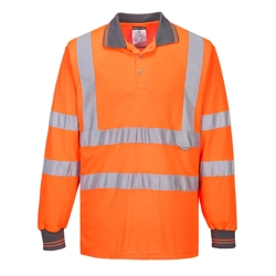 vendita online Polo maniche lunghe hi-vis Felpe e Maglie Altà visibilità Portwest