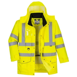 vendita online Giacca traffic 7 in 1 hi-vis Giacche Alta visibilità Portwest