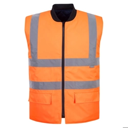 vendita online Gilet imbottito reversibile hi-vis Giacche Alta visibilità Portwest