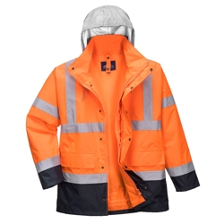 vendita online Giacca traffic bicolore 4 in 1 hi-vis Giacche Alta visibilità Portwest