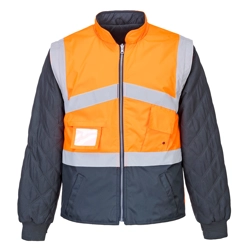 vendita online Giacca hi-vis 2 in 1 bicolore, traspirante e reversibile Giacche Alta visibilità Portwest