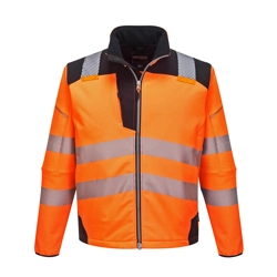 vendita online Pw3 softshell hi-vis Felpe e Maglie Altà visibilità Portwest