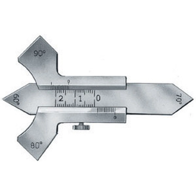 Vendita online CALIBRI PER LA MISURAZIONE DI SALDATURE CON PUNTE A 60°, 70°, 80°, 90°