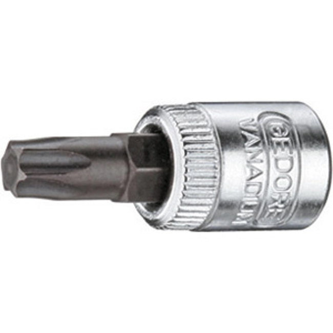 Vendita online CHIAVI A BUSSOLA ATT. 1/4 DIN 3120 - ISO 1174 CON POLIGONO ESTERNO TORX; LUNGH. MM 30