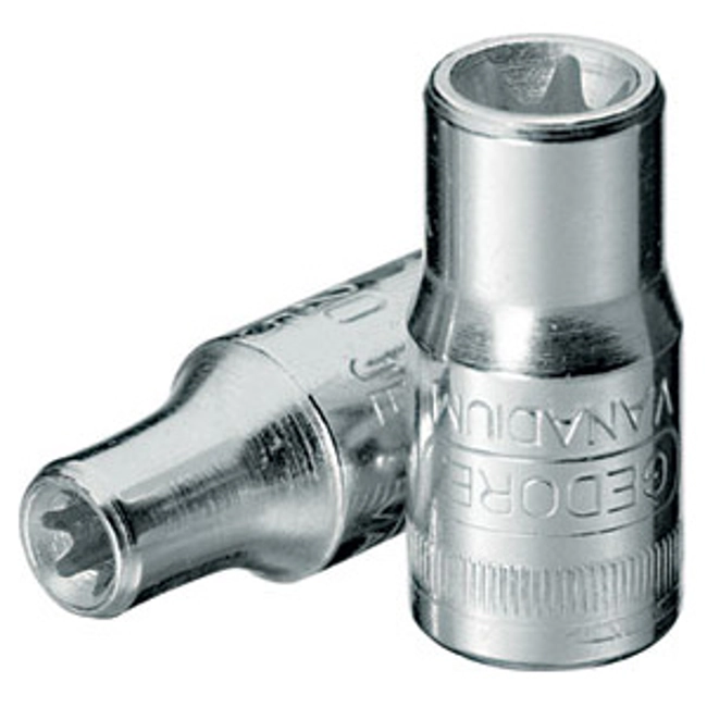 Vendita online CHIAVI A BUSSOLA ATT. 1/4 DIN 3120 - ISO 1174 CON POLIGONO INTERNO TORX; LUNGH. MM 25