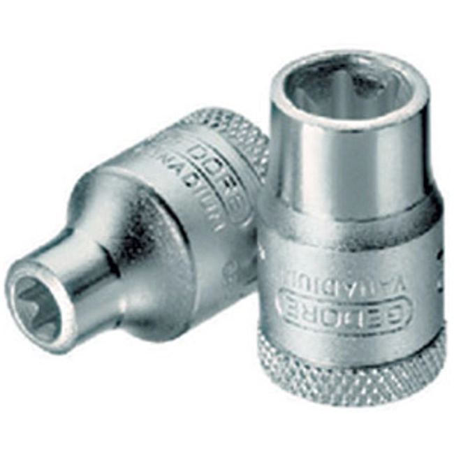 Vendita online CHIAVI A BUSSOLA ATT. 3/8 DIN 3120 - ISO 1174 CON POLIGONO INTERNO TORX; LUNGH. MM 28