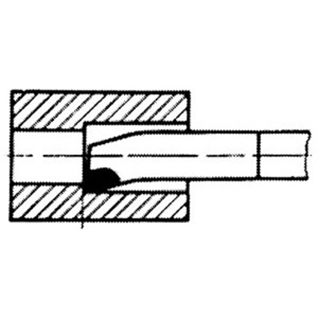 Vendita online UTENSILI PER TORNIO P 30 UNI 4111 DIN 4974 (ISO 9 - UNI 4111)