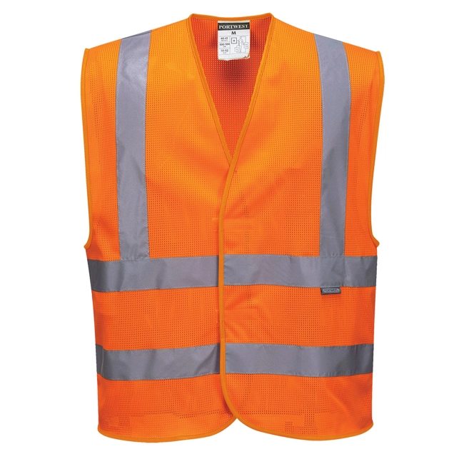 Vendita online Gilet Banda Verticale MeshAir Hi-Vis