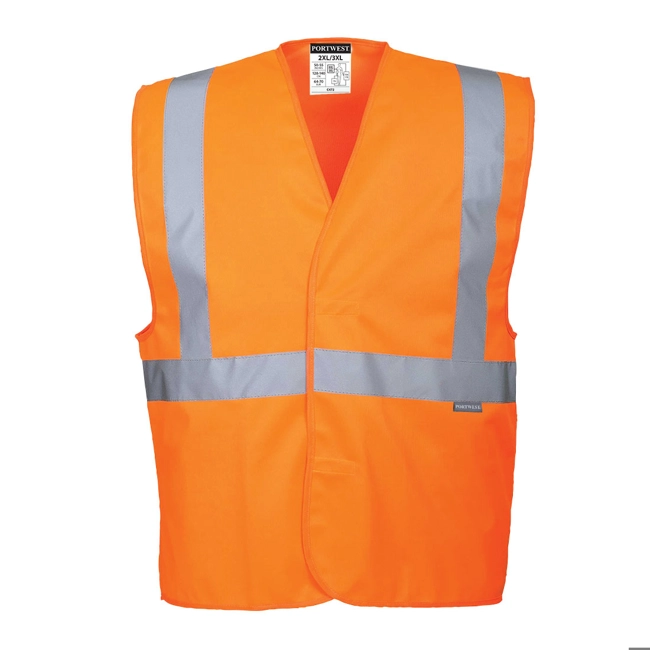 Vendita online Gilet una banda orizzontale e due verticali Hi-Vis