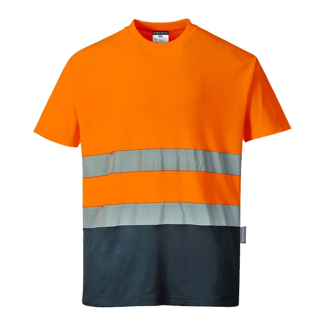 Vendita online T-Shirt S/S Bicolore Cotton Comfort Hi-Vis