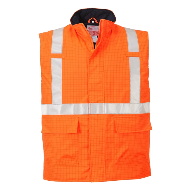 Vendita online Gilet Imbottito antistatico FR Bizflame Rain Hi-Vis